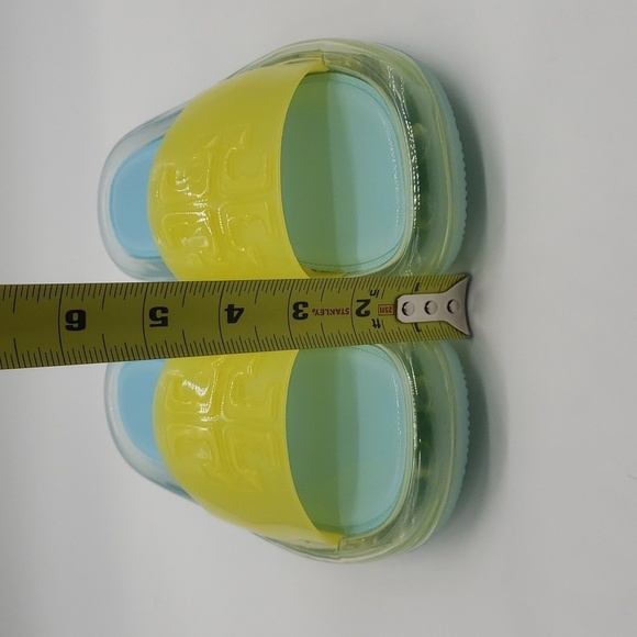 1104- Tory Burch Women's Sandals Bubble Jelly Peach Puff Size 6 NWT - Picture 5 of 8